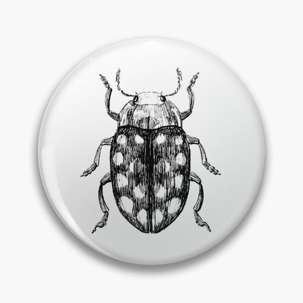 Item preview, Pleasing Fungus Beetle Insect Illustration designed and sold by Habiba Hasan.