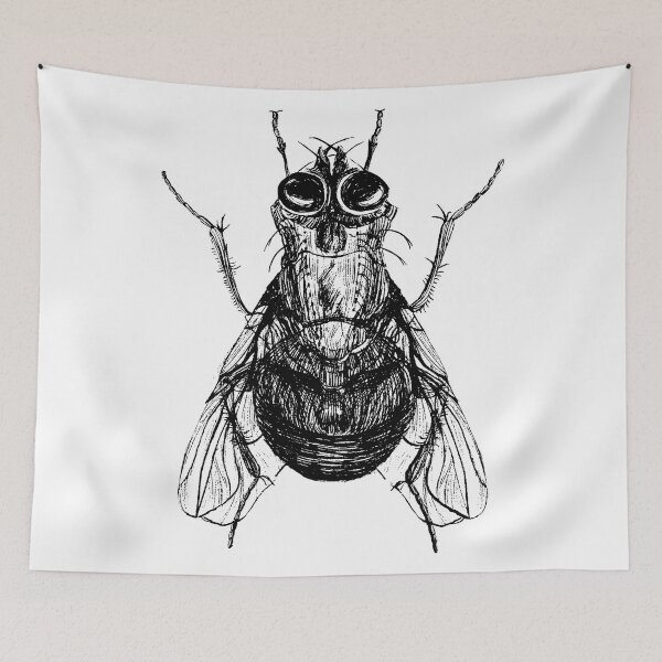 Item preview, Blow Fly Insect Illustration designed and sold by Habiba Hasan.