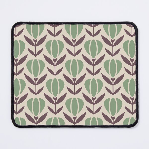 Item preview, KF 0079 E - Vintage Retro Flower 70s Modern Geometric Floral Pattern designed and sold by KhakiFinch.