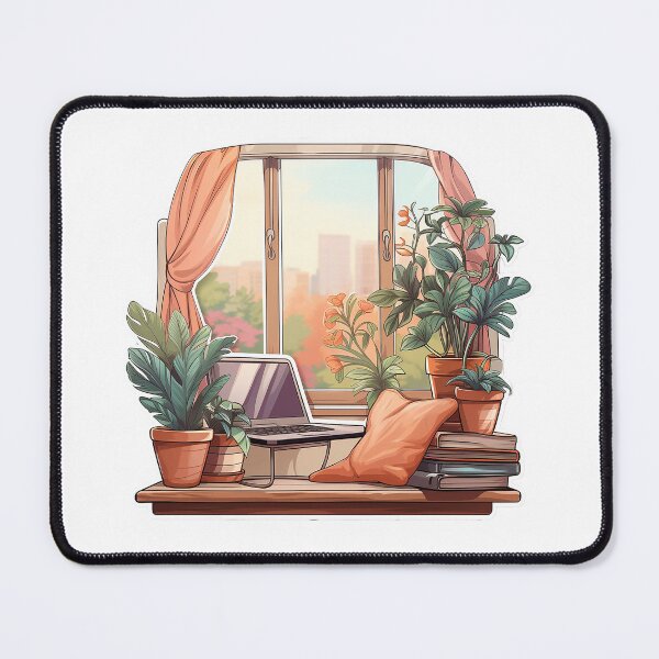 Item preview, Minimalistic Cozy Work From Home Sticker designed and sold by SamcroMike.