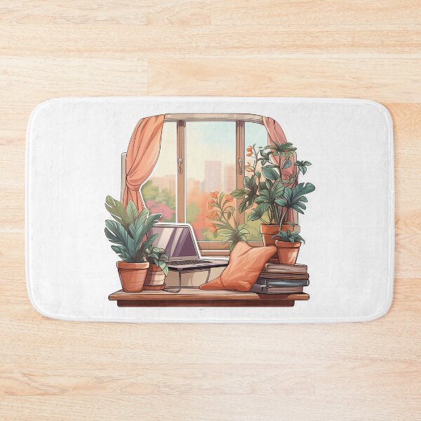 Item preview, Minimalistic Cozy Work From Home Sticker designed and sold by SamcroMike.