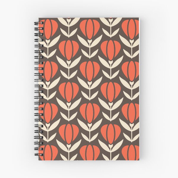 Item preview, KF 0079 F - Vintage Retro Flower 70s Modern Geometric Floral Pattern designed and sold by KhakiFinch.