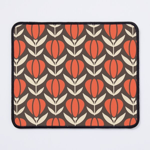 Item preview, KF 0079 F - Vintage Retro Flower 70s Modern Geometric Floral Pattern designed and sold by KhakiFinch.