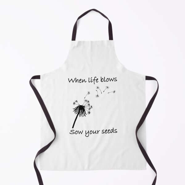 Item preview, When life blows sow your seeds (light background) designed and sold by Jeeb-Arts.