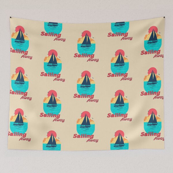 Item preview, Sailing Away designed and sold by StoneBluePlanet.