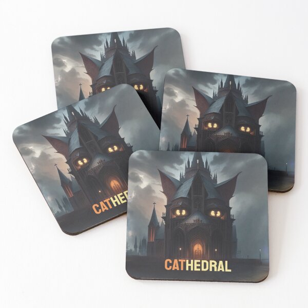 Item preview, CAT-HEDRAL | cool cathedral in the shape of a cat head designed and sold by twisted-dot.