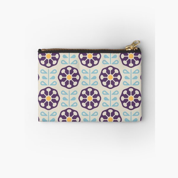 Item preview, KF 0080 G - Vintage Retro Dandelion Flower 70s Modern Geometric Floral Pattern designed and sold by KhakiFinch.