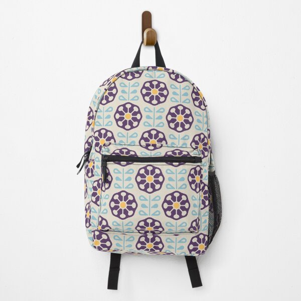Item preview, KF 0080 G - Vintage Retro Dandelion Flower 70s Modern Geometric Floral Pattern designed and sold by KhakiFinch.