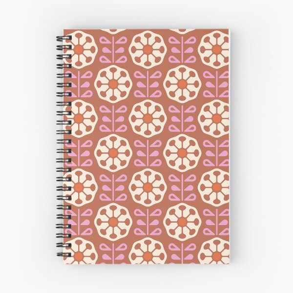 Item preview, KF 0080 H - Vintage Retro Dandelion Flower 70s Modern Geometric Floral Pattern designed and sold by KhakiFinch.