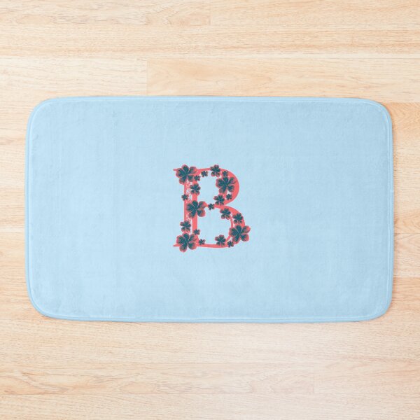 Item preview, Letter B floral monogram designed and sold by Fransyn.