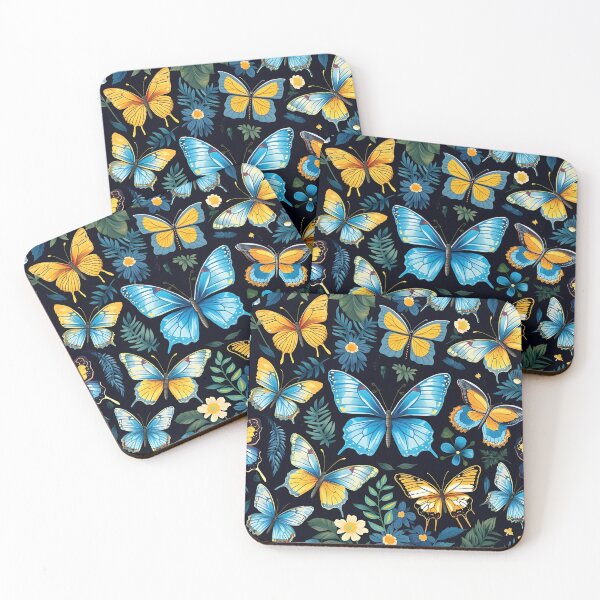 Item preview, Whimsical Dance of Butterfly Patterns designed and sold by imaginariumlab.