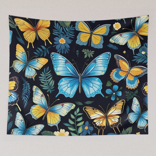 Item preview, Whimsical Dance of Butterfly Patterns designed and sold by imaginariumlab.