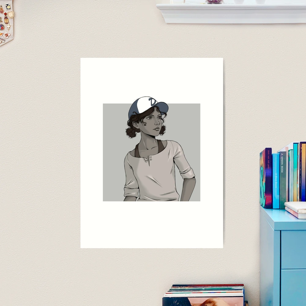 Clementine the walking dead Poster for Sale by KamiKreate