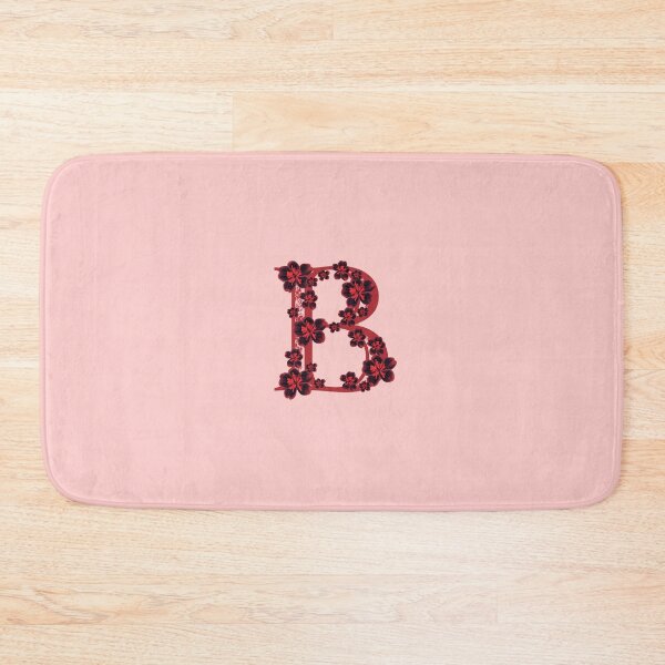 Item preview, Letter B floral monogram designed and sold by Fransyn.