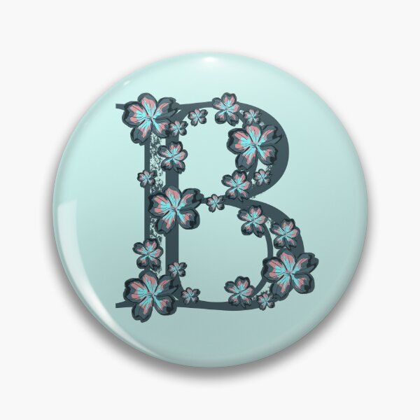 Item preview, Monograma floral de la letra B designed and sold by Fransyn.