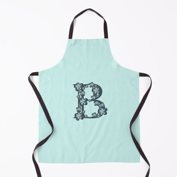 Item preview, Letter B floral monogram designed and sold by Fransyn.