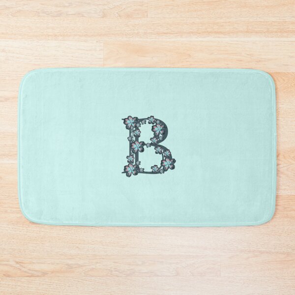 Item preview, Letter B floral monogram designed and sold by Fransyn.
