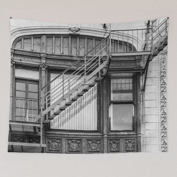 Item preview, Fire Escape on Boston Apartment  designed and sold by StephenPower.