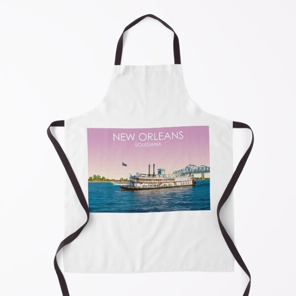 Item preview, Mississippi River, New Orleans, Louisiana, USA, Print designed and sold by summattodraw.