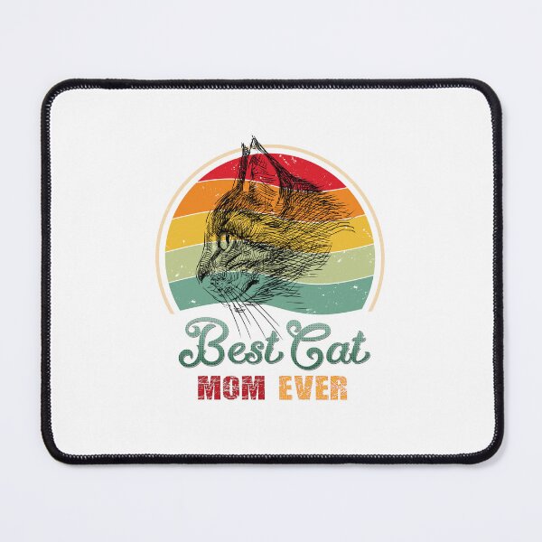 Item preview, Best Cat Mom ever designed and sold by Fateh-Kro ⭐⭐⭐⭐⭐.