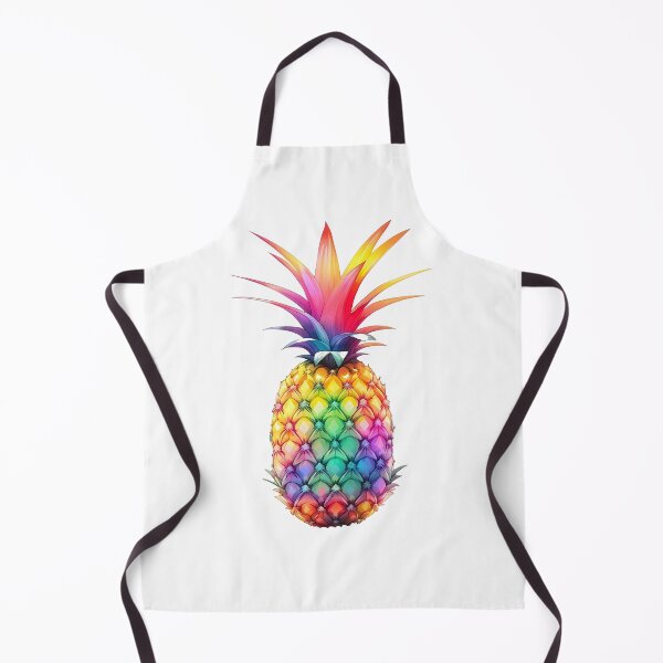 Item preview, design of a colorful pineapple designed and sold by DeluxBee.