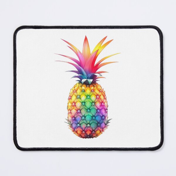 Item preview, design of a colorful pineapple designed and sold by DeluxBee.