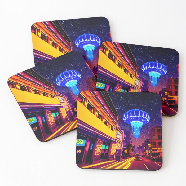 Item preview, UFO Retro SciFi Dreamscapes 74 - Psychedelic Alien designed and sold by Benito Del Ray.