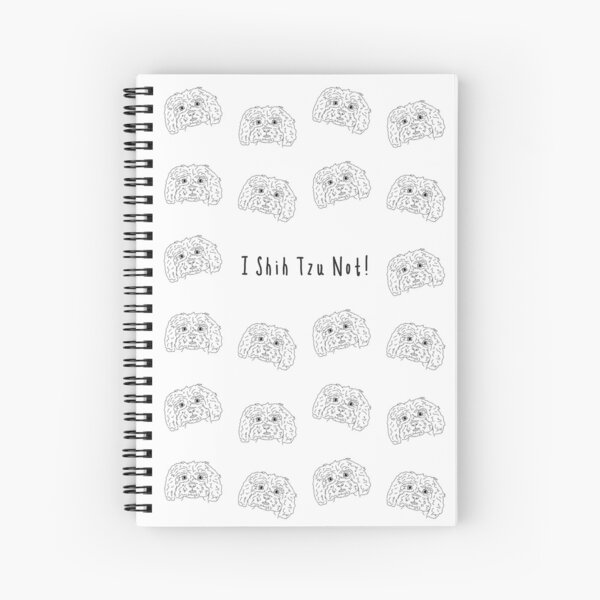 Shih Tzu Love Spiral Notebook
