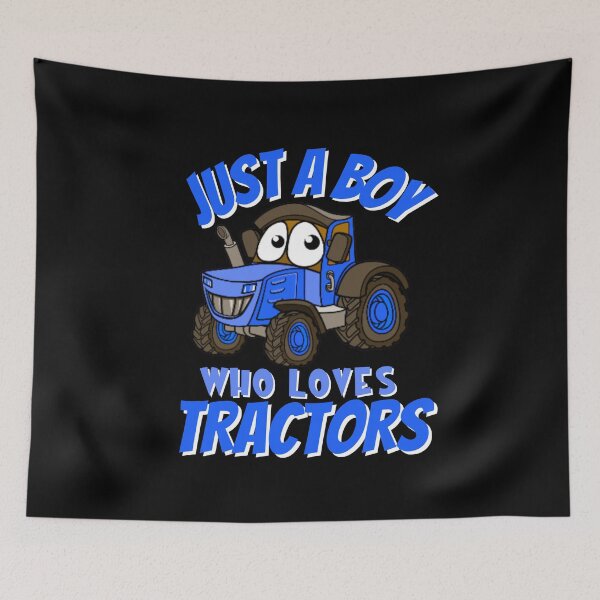 Item preview, Just A Boy Who Loves Tractors designed and sold by Affyboss6.