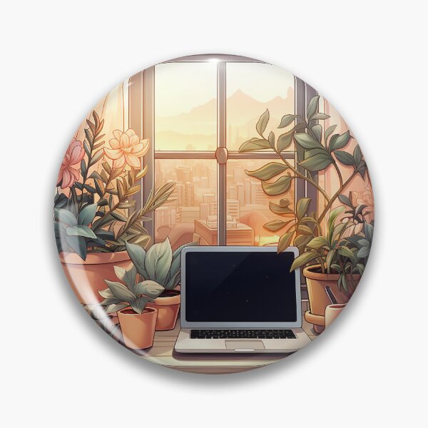 Artikelvorschau, Minimalistischer, gemütlicher Work-from-Home-Aufkleber entworfen und verkauft von SamcroMike.