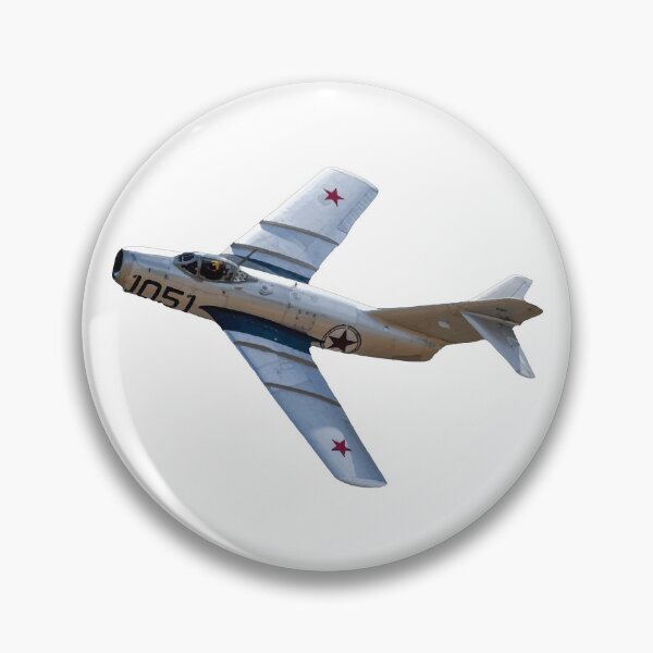 Item preview, Mikoyan Gurevich MiG 15 FAGOT Fighter Jet turning right Russian Air Force 1947 designed and sold by AfterburnerOne.