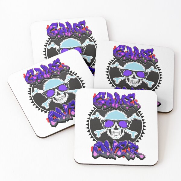 Item preview, Game Over Sunglasses Skull designed and sold by LoEndT-Shirts.