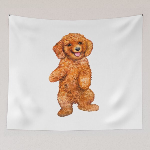 Item preview, POODLE RED designed and sold by David Guerrero.