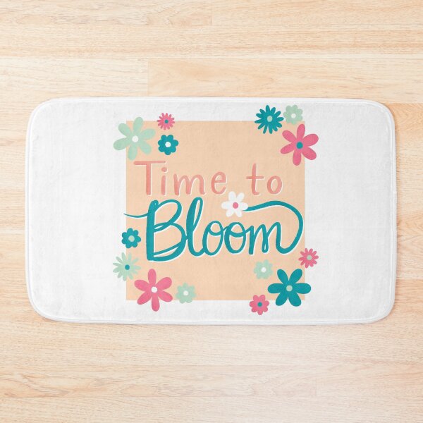 Artikelvorschau, Time to Bloom Hand Lettering entworfen und verkauft von ShoniwDesigns.