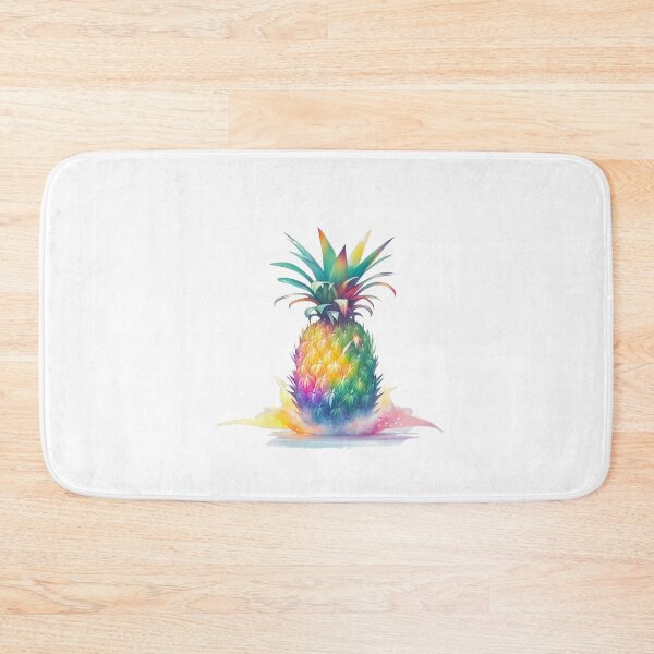 Item preview, design of a colorful pineapple designed and sold by DeluxBee.