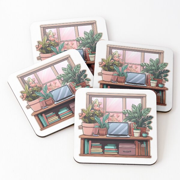 Item preview, Minimalistic Cozy Work From Home Sticker designed and sold by SamcroMike.