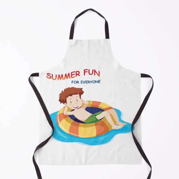 Item preview, Boy in Water Tub floating - Summer Fun for EveryoneX 300 designed and sold by Military Insignia Products.