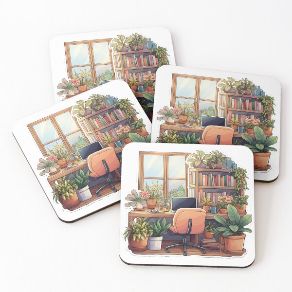 Item preview, Minimalistic Cozy Work From Home Sticker designed and sold by SamcroMike.