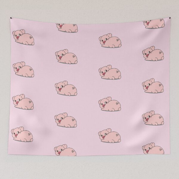 Item preview, tired little pig designed and sold by luciiaacj.