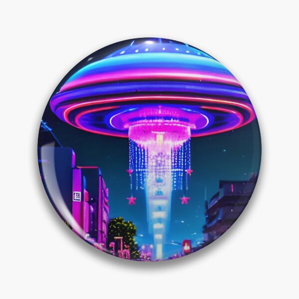 Item preview, UFO Retro SciFi Dreamscapes 76 designed and sold by Benito Del Ray.