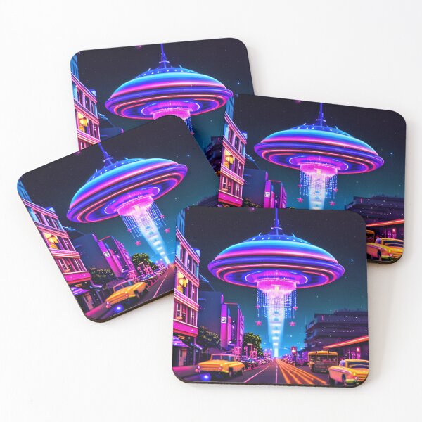 Item preview, UFO Retro SciFi Dreamscapes 76 designed and sold by Benito Del Ray.