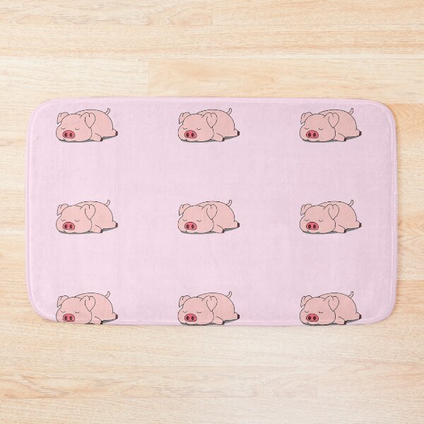 Item preview, sleeping pig designed and sold by luciiaacj.