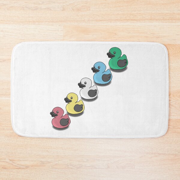 Item preview, Disability pride flag Ducks designed and sold by Becky-Marie.