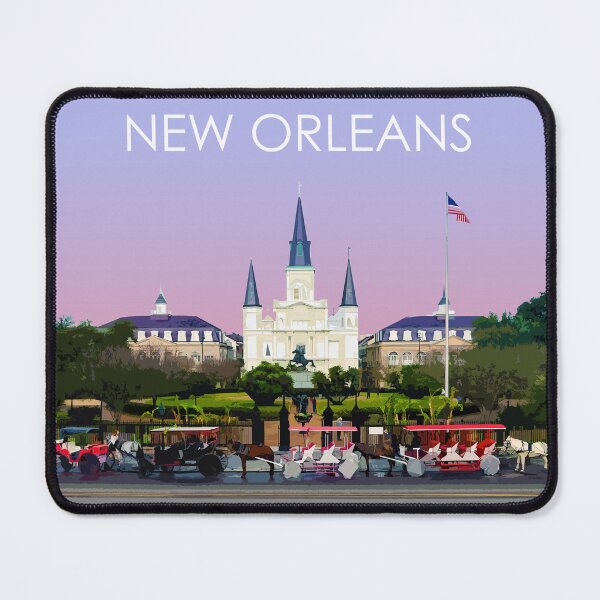 Item preview, St Louis Cathedral, New Orleans, Louisiana, USA, Print designed and sold by summattodraw.