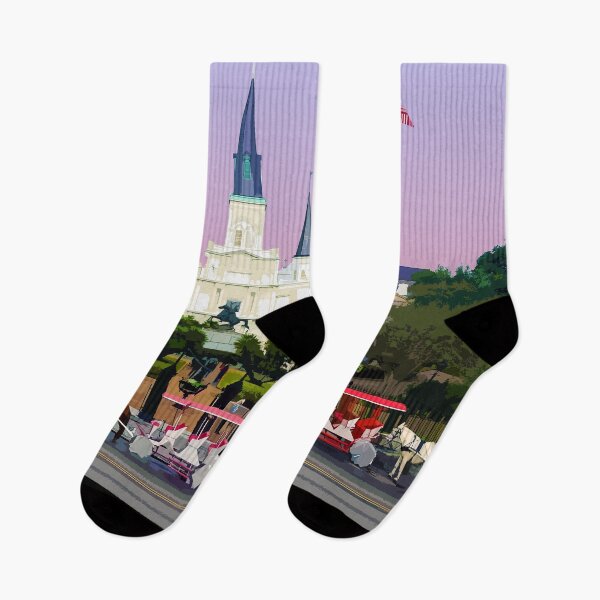 Item preview, St Louis Cathedral, New Orleans, Louisiana, USA, Print designed and sold by summattodraw.