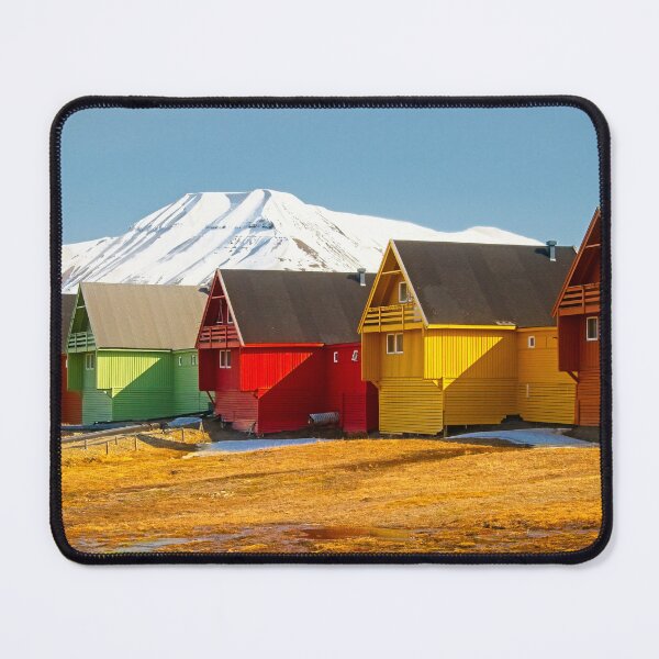 Item preview, Colourful Houses in Longyearbyen, Arctic Svalbard designed and sold by Martyn R Arnold Fine Art Nature & Landscape Photography.
