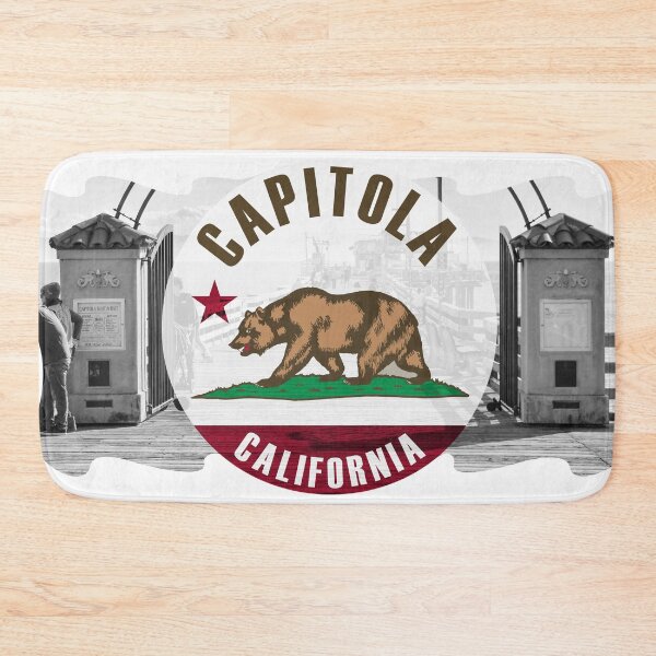 Item preview, Capitola Beach Californian Flag: Santa Cruz Coastal Living! designed and sold by EclecticCharm.