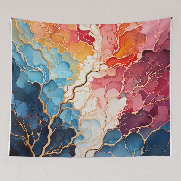 Item preview, Ebru Abstract Art 1 designed and sold by Maxouniverse.