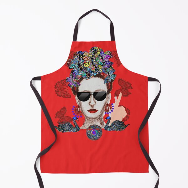 Artikelvorschau, Handzeichnung von Frida Khalo, mexikanischer Künstlerin und Malerin FK entworfen und verkauft von Shinetroves.