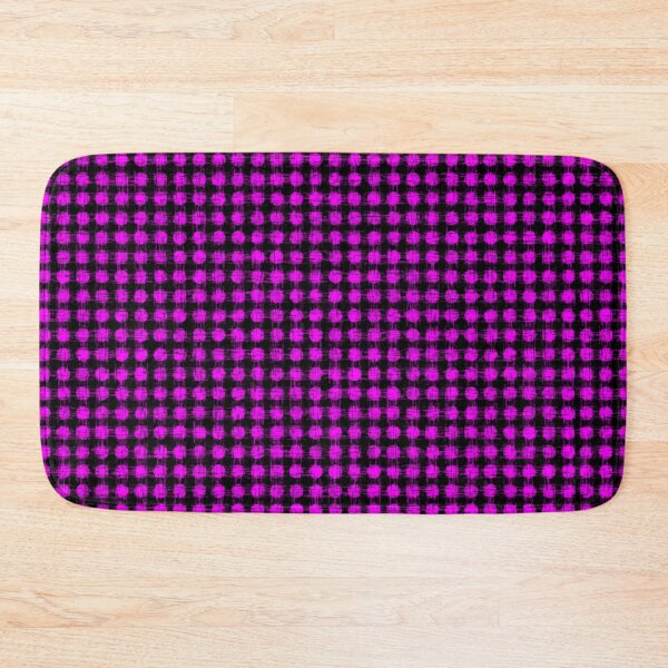 Item preview,  Violet irregular polka dot black background. designed and sold by MirBer.